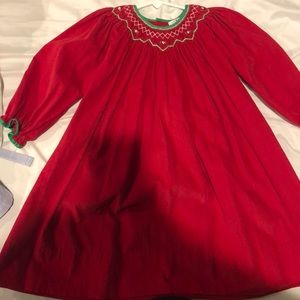 Smocked dress.  Brand is Petit Ami.  Sz 4t.